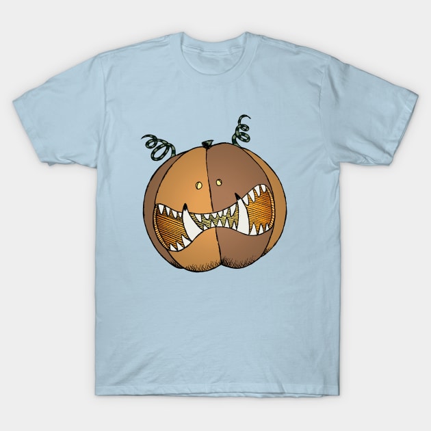 Pumpkin No 3 T-Shirt by mangulica